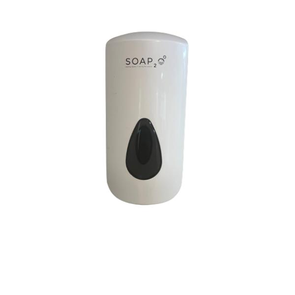 Soap2o-Modular-900ml-Foam-Soap-Dispenser---Grey-or-Blue-window